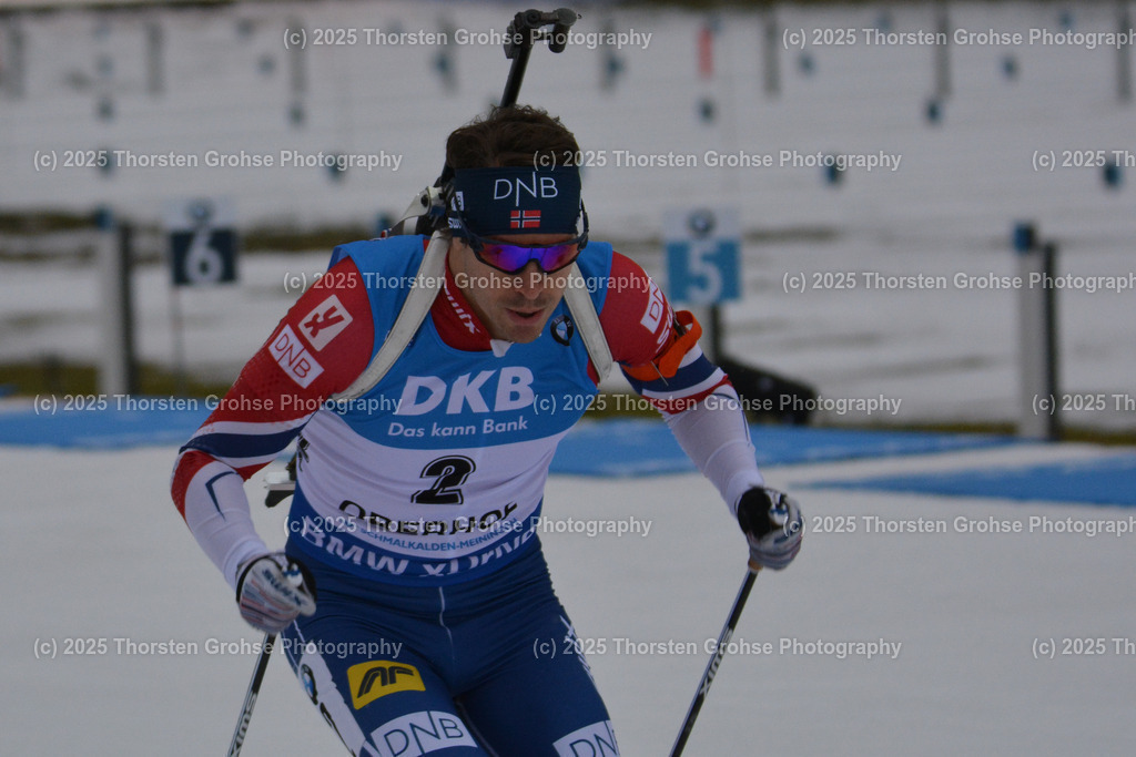 IBU WC Biathlon Oberhof 2018 | SVENDSEN Emil Hegle (NOR); IBU WC Biathlon Oberhof 2018, 12,5 km Verfolgung der Männer am 06.01.2018 in der DKB Ski Arena in Oberhof, (Deutschland) - Realisiert mit Pictrs.com