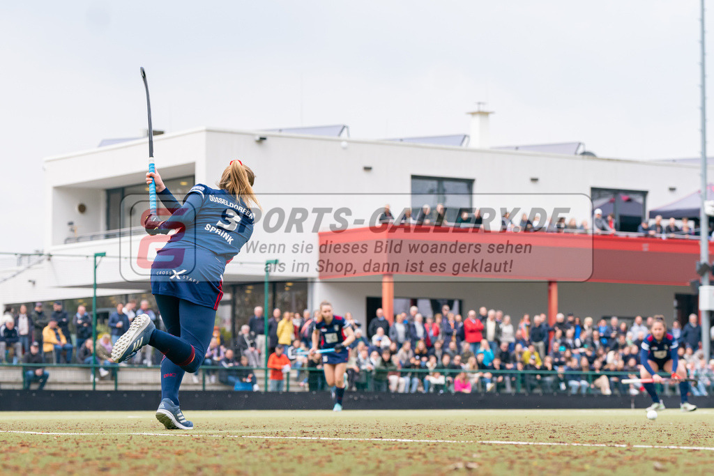 HK_20230416_901654 | 1. Bundesliga Damen Düsseldorfer HC - Rot-Weiss Köln am 16.4.2023 DHC Düsseldorf, Düsseldorf , Annika Sprink ( Düsseldorfer HC #3 )