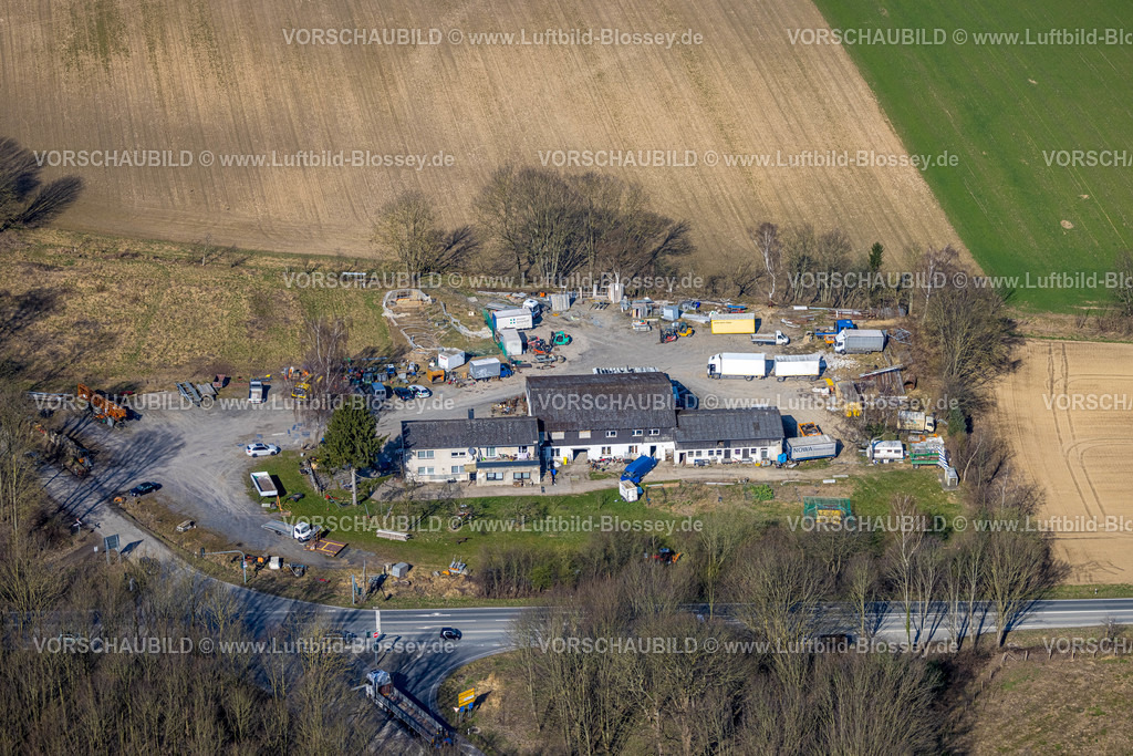 Werl220301117 | Luftbild, KFZ Handel und Vermittlung Celik an der Wickeder Straße, Werl, Soester Börde, Nordrhein-Westfalen, Deutschland