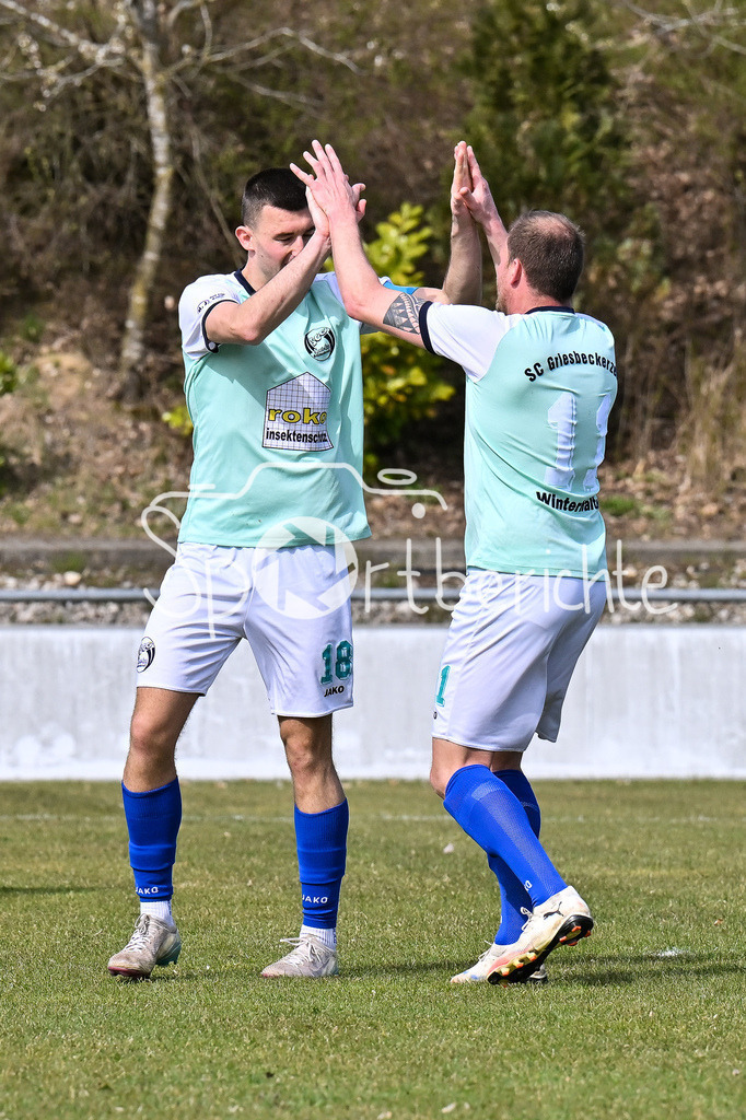 SC Griesbeckerzell - DJK Gebenhofen-Anwalting | Jubel nach 1-0 durch Zell 18