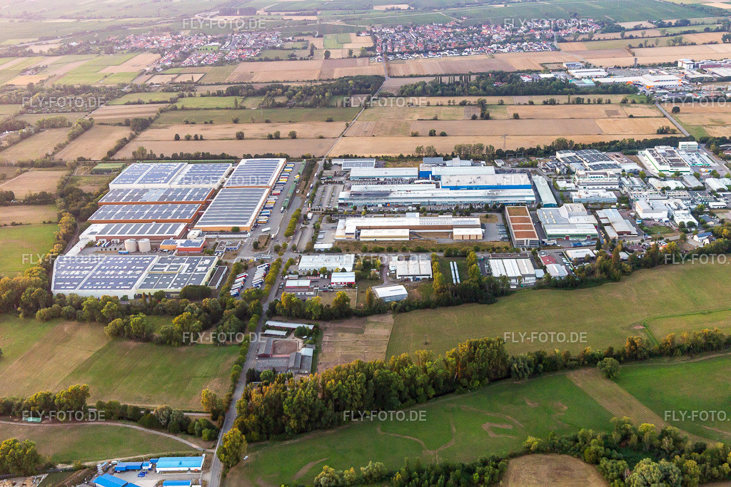 Industriegebiet Landau Ost, Michelin Reifenwerke | Luftbild: Industriegebiet Landau Ost, Michelin Reifenwerke im Ortsteil Mörlheim in Landau im Bundesland Rheinland-Pfalz in Deutschland. Foto: IMG_122330.jpg vom 15.08.2020 durch ©2025 Werner Riehm fly-foto.de/copyright - Realisiert mit Pictrs.com