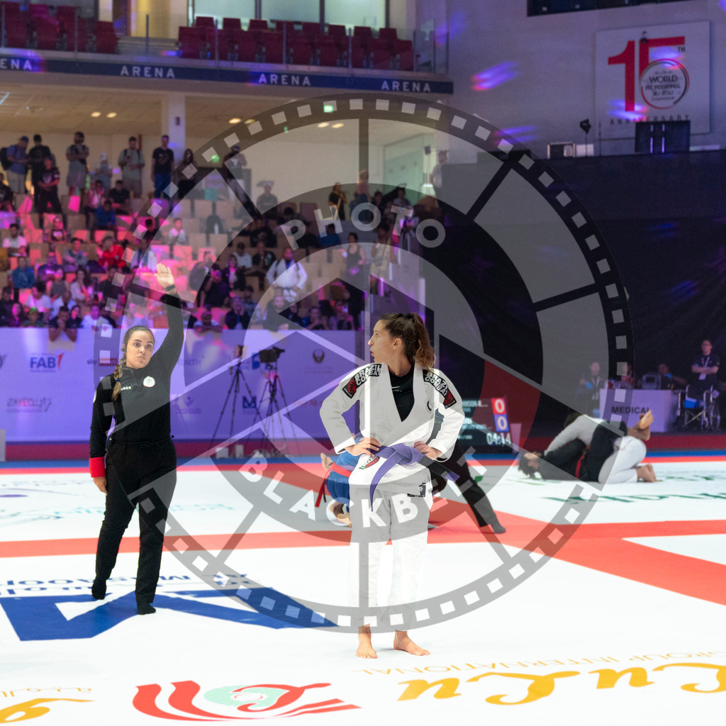 20231106PBB0138 | Fighters compete during the AJP World Master Championship in the Mubadala Arena in Abu Dhabi, Arab United Emirates, on November 6, 2023.