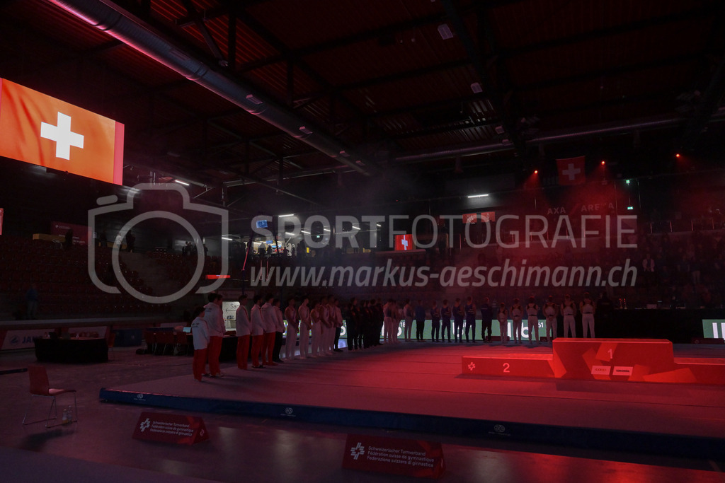 Schweizer Meisterschaften Kunstturnen Mannschaften Männer (B) - 22. November 2025 | Schweizer Meisterschaften Kunstturnen Mannschaften Männer (B)AXA Arena, WinterthurBild: Sportfotografie Markus Aeschimann | www.markus-aeschimann.ch - Realisiert mit Pictrs.com