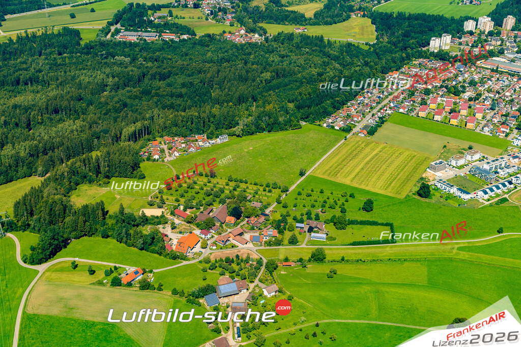 Schöne Luftaufnahme Nieratz Wangen im Allgäu - Die Luftaufnahme wurde 2025 vom Flugzeug heraus erstellt ( keine Drohne ) - Hochauflösende Luftaufnahme - für professionelle Ausdrucke geeignet. Die Geschenkidee !Mit Lizenz und Bildrechte bestellbar