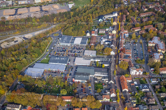 Bergkamen221013016 | Luftbild, Nordberg Center, Präsidentenstraße, Bergkamen, Ruhrgebiet, Nordrhein-Westfalen, Deutschland