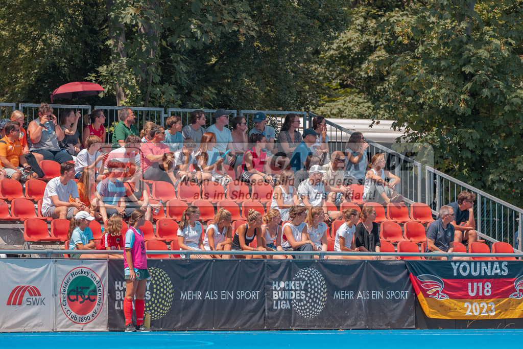 HK_20230711_101075 | Euro Hockey WU18 Spain vs Netherlands Championship Girls &amp; Boys am 11.7.2023 CHTC , Krefeld ,