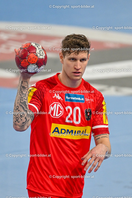 AUT, Handball EHF EURO 2024 Quali, Oesterreich vs Ukraine | 11.03.2023, Sporthauptschule Linz-Kleinmuenchen, AUT, Handball EHF EURO 2024 Quali, Oesterreich vs Ukraine, im Bild Sebastian Frimmel (AUT)


// Handball EHF EURO 2024 Quali Match between Austria and Ukraine in Linz, Austria on 2023/03/11