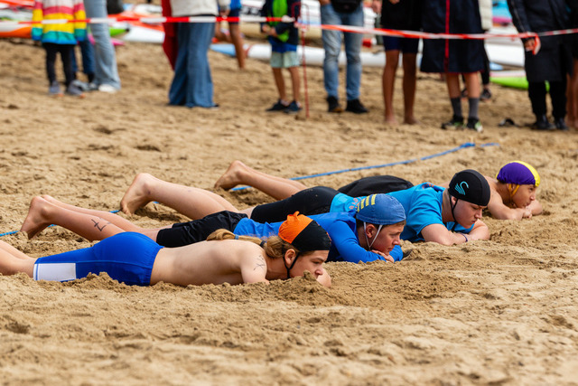 DLRG, Rettungssport, Beach- & Oceanevents, Landesmeisterschaften Freiwasser Rettungssport NRW 2025 13.09.2025 | Kalkar-Wissel, Deutschland - September, 13: Landesmeisterschaften Freiwasser Rettungssport NRW 2025 (Foto: Benedikt Lang (DLRG)) - Realisiert mit Pictrs.com