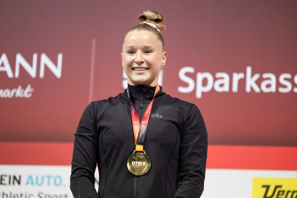 DM Finals 2026; Deutsche Meisterschaft im Gerätturnen 2026, Mehrkampf Frauen | DM Finals 2026; Deutsche Meisterschaft im Gerätturnen 2026, Mehrkampf Frauen***Silja Stöhr ist deutsche Meisterin - Realisiert mit Pictrs.com
