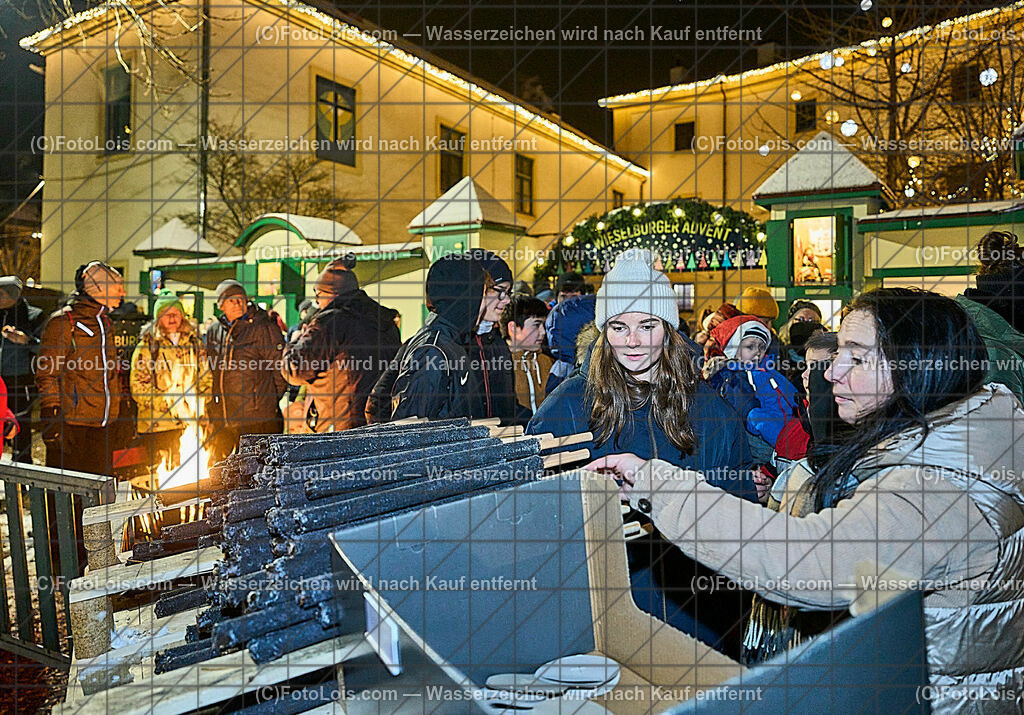 ALP9351_Wieselburger ADVENT_Wintersonnenwende_Fackeln | (C)FotoLois.com, Alois Spandl, Wieselburger Advent, Wintersonnenwendfeier mit Umzug durch die Stadt, Sonnenwendfeuer und Perchtenlauf mit Show im Schlosspark, Mitwirkung der Partnergemeinde EINBECK, Sa 17. Dezmber 2022.