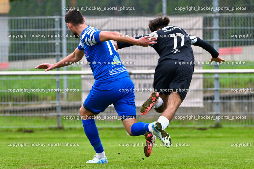 MSC Magdalen vs. SV Wernberg | #16 Igor Lovric SV Wernberg, #77 Saif Moussa MSC Magdalen, MSC Magdalen vs. SV Wernberg, MSC Magdalen vs. SV Wernberg am 10.11.2024 in Magdalen (Sportplatz Magdalen), Austria, (Photo by Bernd Stefan)