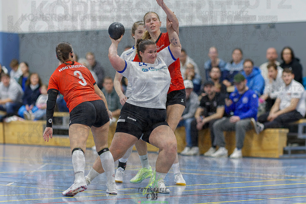 Frauen 2. Bezirksklasse; SG Rechtenbach - HSG Linden II | Frauen 2. Bezirksklasse; SG Rechtenbach - HSG Linden II am 16.11.2025 in Rechtenbach (Sporthalle Rechtenbach)Photo © 2025 - Jörg Heinrich - Realisiert mit Pictrs.com