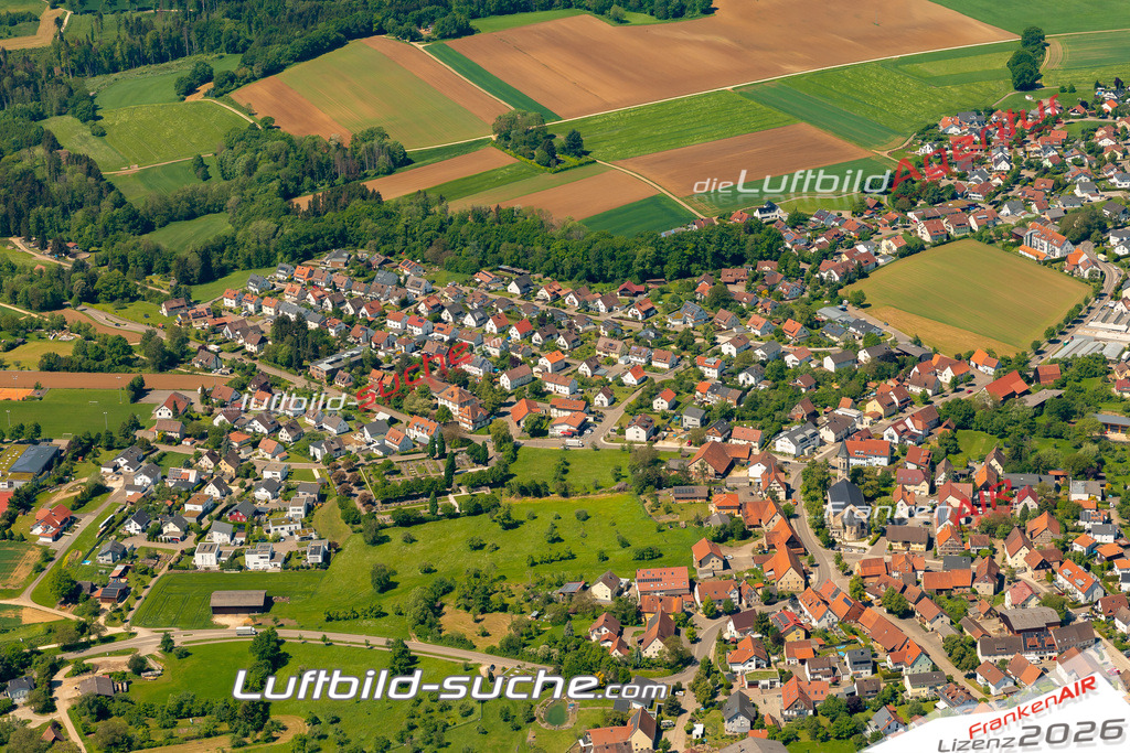 Das Luftbild zeigt :  Iggingen - Die Luftaufnahme wurde 2024 vom UL-Flugzeug aus erstellt ( keine Drohne ) - Hochauflösende Luftaufnahme - Für grossformatige Ausdrucke geeignet. Die Geschenkidee !Mit Lizenz und Bildrechte bestellbar