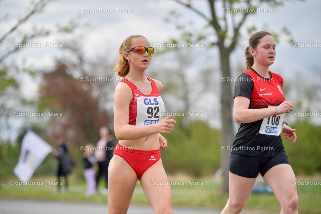 _KP19336_1 | 13.04.2025, xkaix, Leichtathletik Deutsche Meisterschaft 2025, Straßengehen v.l.  - Realisiert mit Pictrs.com