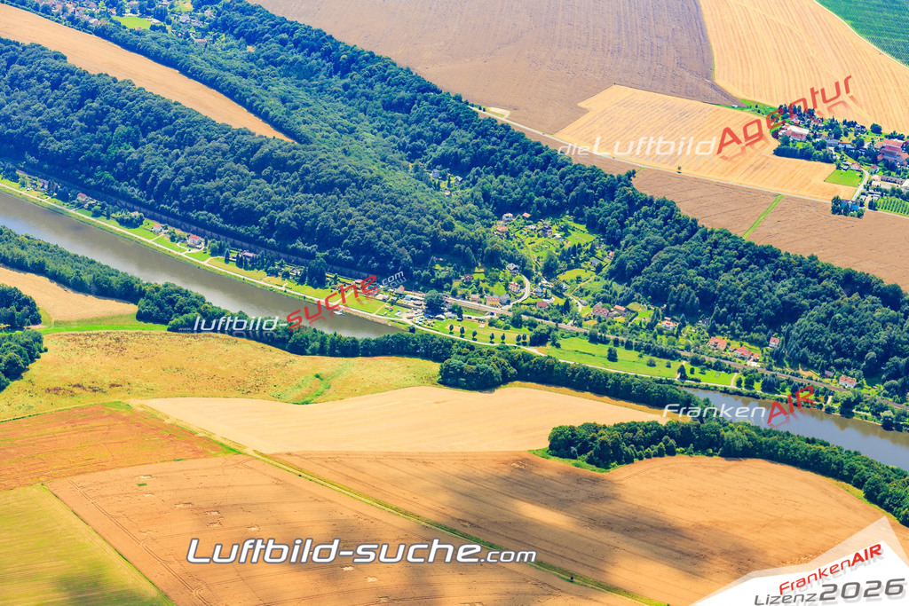 Luftbild von  Niedervogelgesang - Luftaufnahme wurde 2016 von https://frankenair.de mittels Flugzeug (keine Drohne) erstellt - die Geschenkidee