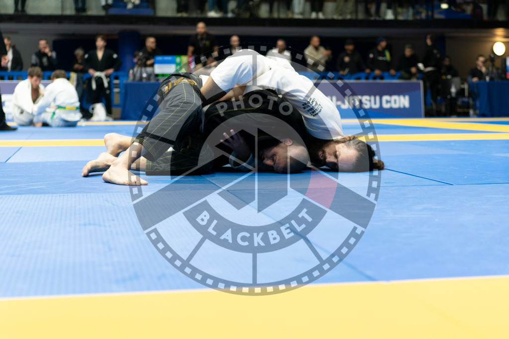 20240119PBB2907 | Fighters compete during the IBJJF European Championship in Paris, France, on January 19, 2024.