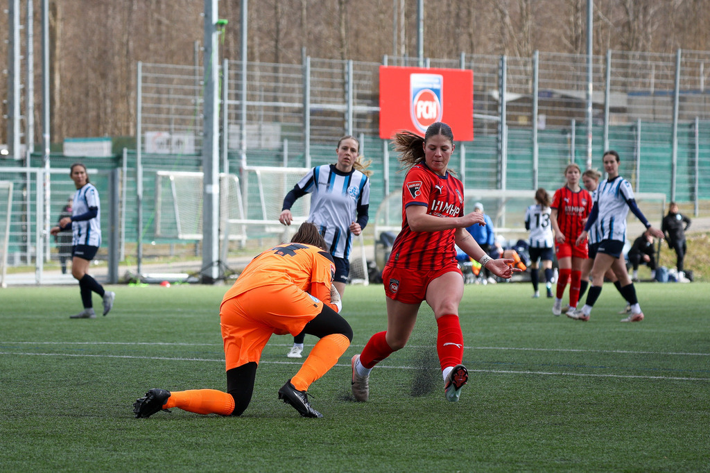 20260329-FCH-WaldebeneStuttgart_082 | 1.FC Heidenheim 1846 vs. FSV Waldebene Stuttgart, Fußball, Frauen, Oberliga, 2025/2026, 15. Spieltag, 29.03.2026 in Heidenheim, Kunstrasen b. Voith-Arena West(Foto: Michael Bulling) - Realisiert mit Pictrs.com