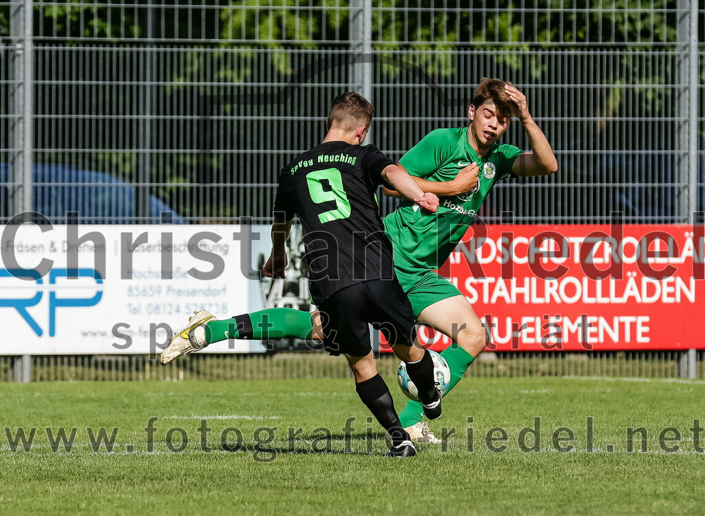 2023-07-09_079_FC_Forstern_gegen_SpVgg_Neuching | Forstern, Deutschland, 09.07.2023:
Fußball, Kreisklasse 2023 / 2024, Testspiel, FC Forstern gegen SpVgg Neuching, Endergebnis: 2:4

Manuel Fellermair (SpVgg Neuching, #9)

Foto: Christian Riedel / fotografie-riedel.net