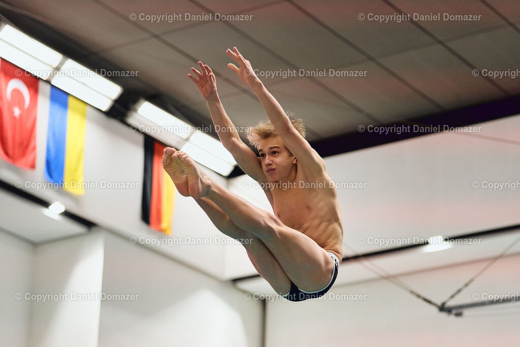 International Youth Diving Meet 2026 | Day 3 of 5 | International Youth Diving Meet 2026| Day 3 of 5 | 24.04.2026 | Youth diving competition featuring 1m and 3m springboard and platform at the Schwimmsportkomplex Freiberger Platz in Dresden.@ Domazer Photography - Realisiert mit Pictrs.com