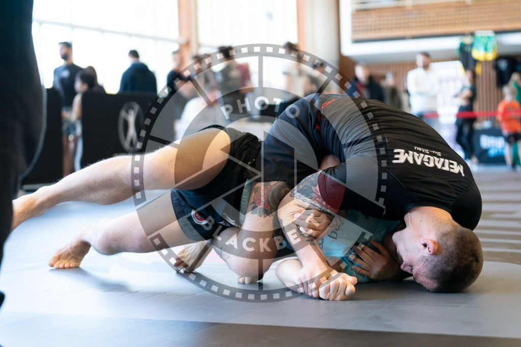 20250329PBB4241 | Fighters compete during the International Luta Livre (ILLCS) Germany IX Spring 2025 Competition spring on March 29, 2025 in Hannover, Germany.© Chiara Dazi