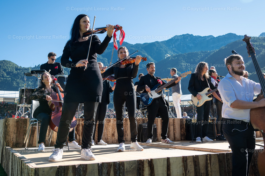 Schwingen -  ESAF Sonntag 2025 | Mollis, 31.8.25, Schwingen - ESAF Sonntag.