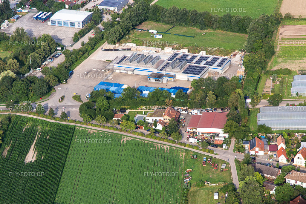 Bührmann Weine GmbH und Natursteine und Transporte Kohler http://www.natursteine-kohler.de/ | Luftbild: Bührmann Weine GmbH und Natursteine und Transporte Kohler http://www.natursteine-kohler.de/ in Zeiskam im Bundesland Rheinland-Pfalz in Deutschland. Foto: IMG_142870.jpg vom 19.07.2024 durch ©2025 Werner Riehm fly-foto.de/copyright - Realisiert mit Pictrs.com