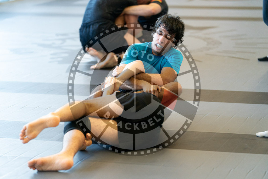 20250329PBB2275 | Fighters compete during the International Luta Livre (ILLCS) Germany IX Spring 2025 Competition spring on March 29, 2025 in Hannover, Germany.© Chiara Dazi