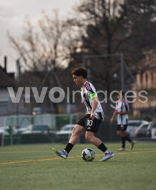juv_lut_fmachado-0244 | Images from the Juniors B match between Juventus Academy and FC Lutry, played on 18 March 2026 in Lutry, Switzerland, featuring players, coaching staff and match action throughout the game.