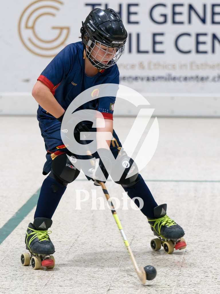 U15  - Geneve RHC v Pully RHC  |  during the U15  match between Geneve RHC and Pully RHC  at Centre sportif de la queue d'arve in Geneve, Switzerland