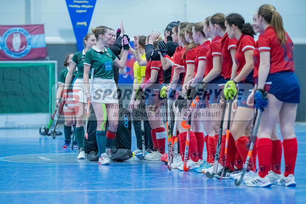 HK_20240303_109104 | Spiel um Platz 3 Deutsche Meisterschaft WU16 am 3.3.2024 Halle DHC, Düsseldorf ,