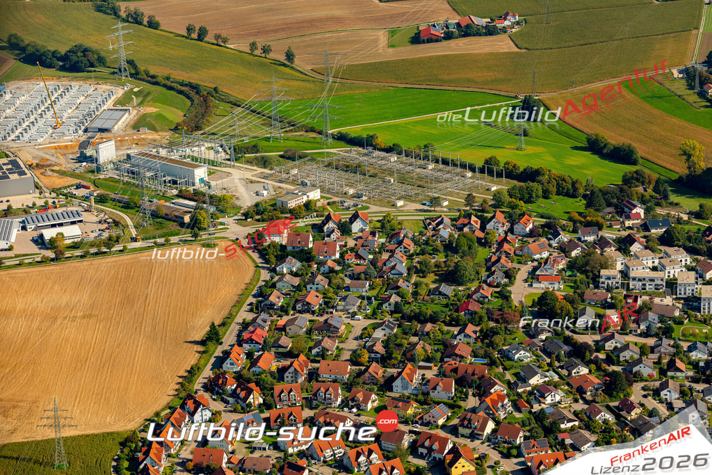 Luftaufnahme von Kupferzell Vs Google Maps- Die Luftaufnahme wurde 2025 vom UL-Flugzeug heraus erstellt ( keine Drohne ) - Hochauflösende Luftaufnahme - für professionelle Ausdrucke geeignet. Die Geschenkidee !Mit Lizenz und Bildrechte bestellbar