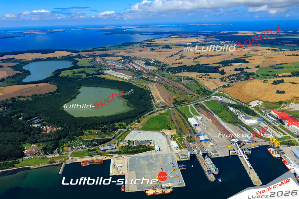 Die Luftaufnahme Staphel - Sassnitz wurde vom UL-Flugzeug (keine Drohne) aus fotografiert.Hohe Druck- Auflösung-die Geschenkidee!