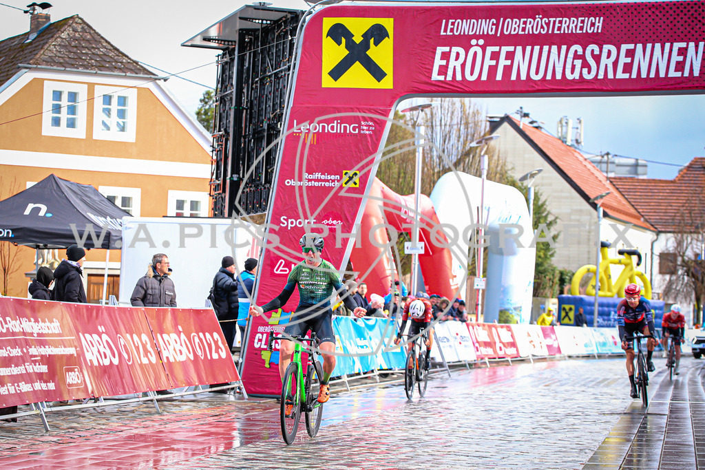 LASK Linz - RB Salzburg | LEONDING,AUSTRIA,24.März.24 - 63.Radsaisoneröffnungsrennen Leonding Road Cycling League , Image shows: PRIMOZIC Jaka (Hrinkow Advarics, SLO) ,
Photo: Sportmediapics.com/ Andreas Willdoner