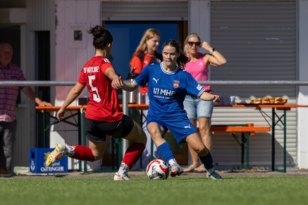 20260906-FCH-Huettlingen_033 | TSV Hüttlingen vs. 1.FC Heidenheim 1846 II, Fußball, Frauen, Bezirkspokal, 2026/2027, 1.Runde, 06.09.2026 in Hüttlingen(Foto: Michael Bulling) - Realisiert mit Pictrs.com