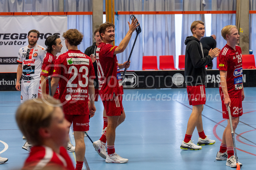 Strängnäs IBK vs Höllvikens IBF - 30. September 2023 | Strängnäs IBK vs Höllvikens IBF
Thomas Arena, Strängnäs
Strängnäs gewinnt mit 5:3.
Bild: Sportfotografie Markus Aeschimann | www.markus-aeschimann.ch - Realisiert mit Pictrs.com