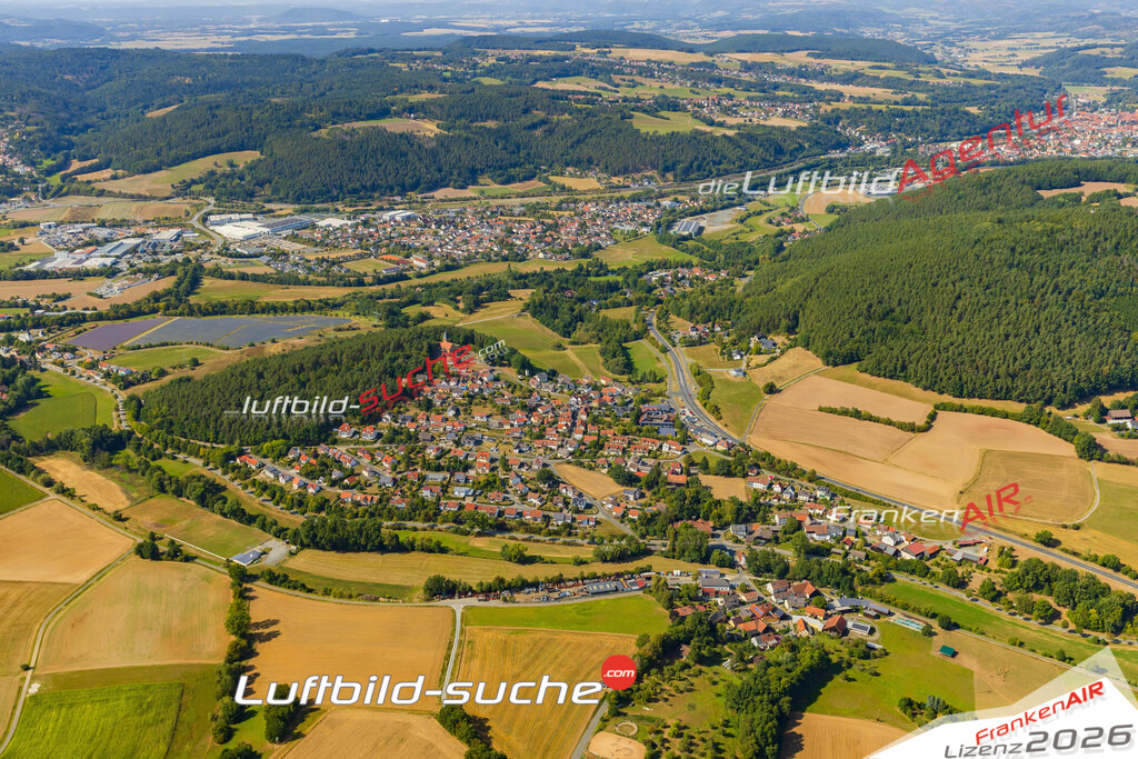 Thonberg Weißenbrunn Bild- Das Luftbild wurde 2025 vom UL-Flugzeug heraus erstellt ( keine Drohne ) - Hochauflösende Luftaufnahme -Nicht vergleichbar mit Google Maps oder Satelittenbilder- Die Geschenkidee !Mit Lizenz und Bildrechte bestellbar