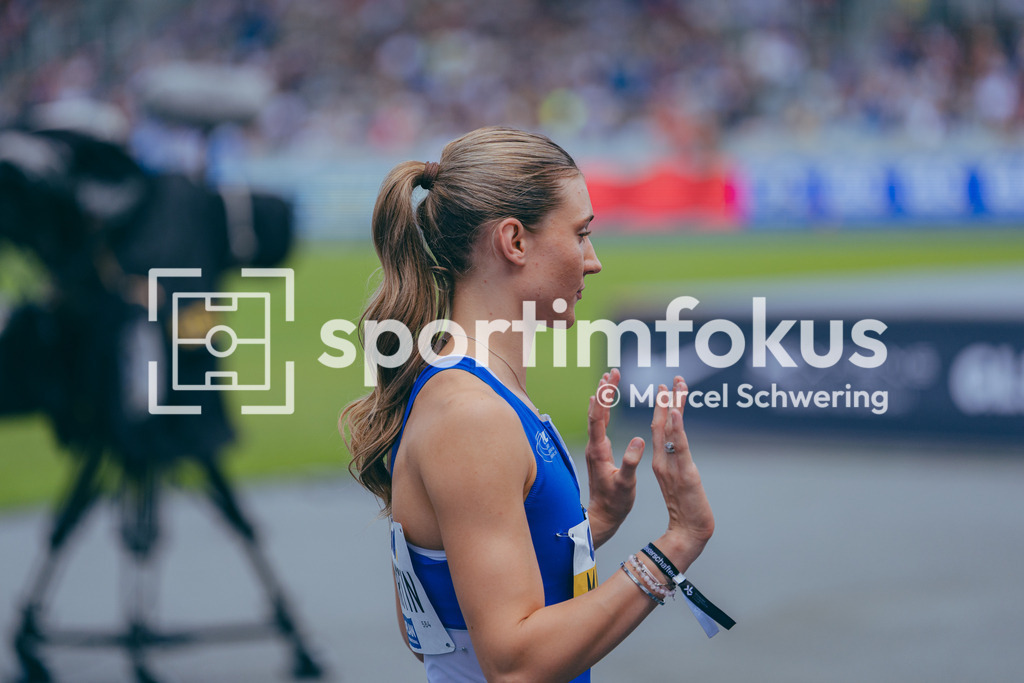 Deutsche Meisterschaften der Frauen und Männer 2026 | Johanna Martin, 1. LAV Rostock, 400-Meter-Lauf, Halbfinale, Deutsche Meisterschaften der Frauen und Männer 2026, Lohrheidestadion Bochum-Wattenscheid, 25.07.2026. Foto: Marcel Schwering / sportimfokus - Realisiert mit Pictrs.com