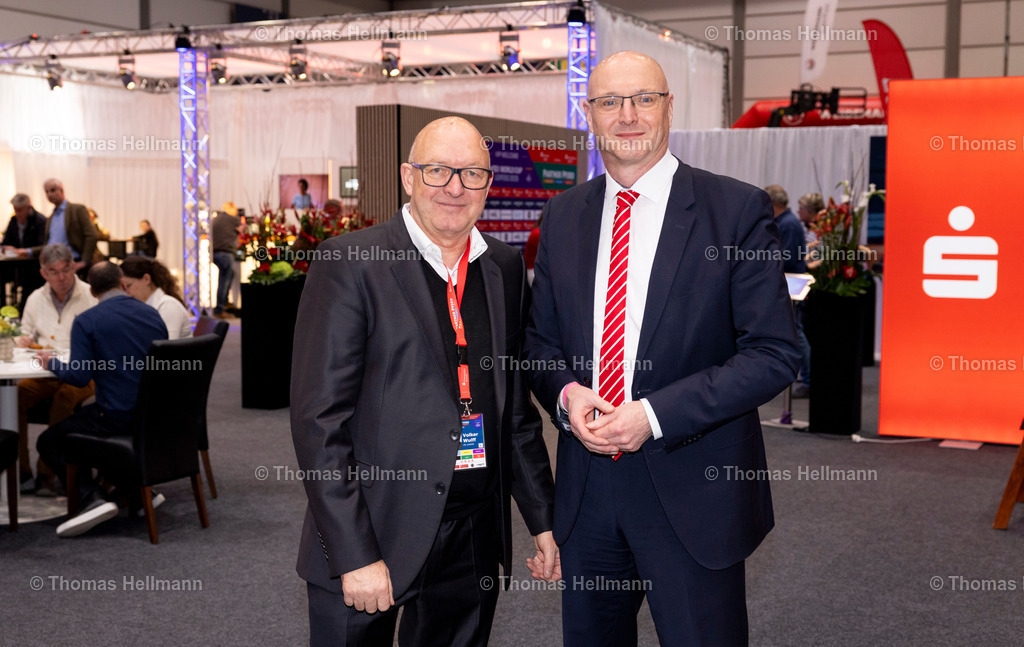 TH_Volker Wulff_ Ludger Weskamp_25447 | Volker Wulff, Ludger Weskamp beim Partner Pferd 2025 am 19.01.25 in Leipzig, Messe Leipzig