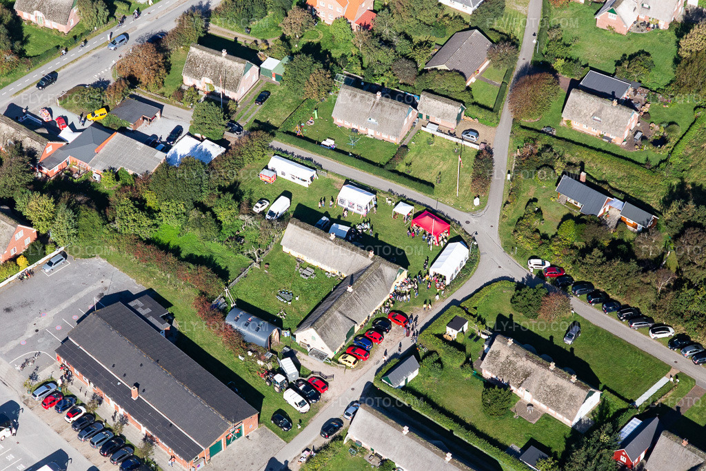 Aerial view: Uldsnedkeren v/ Lis Brink Jensen in Fanø in the state South Denmark, Denmark.Photo: IMG_118695.jpg taken on 09/21/2019 by Werner Riehm/FLY-FOTO.comResolution of the original: 5472 x 3648 px
