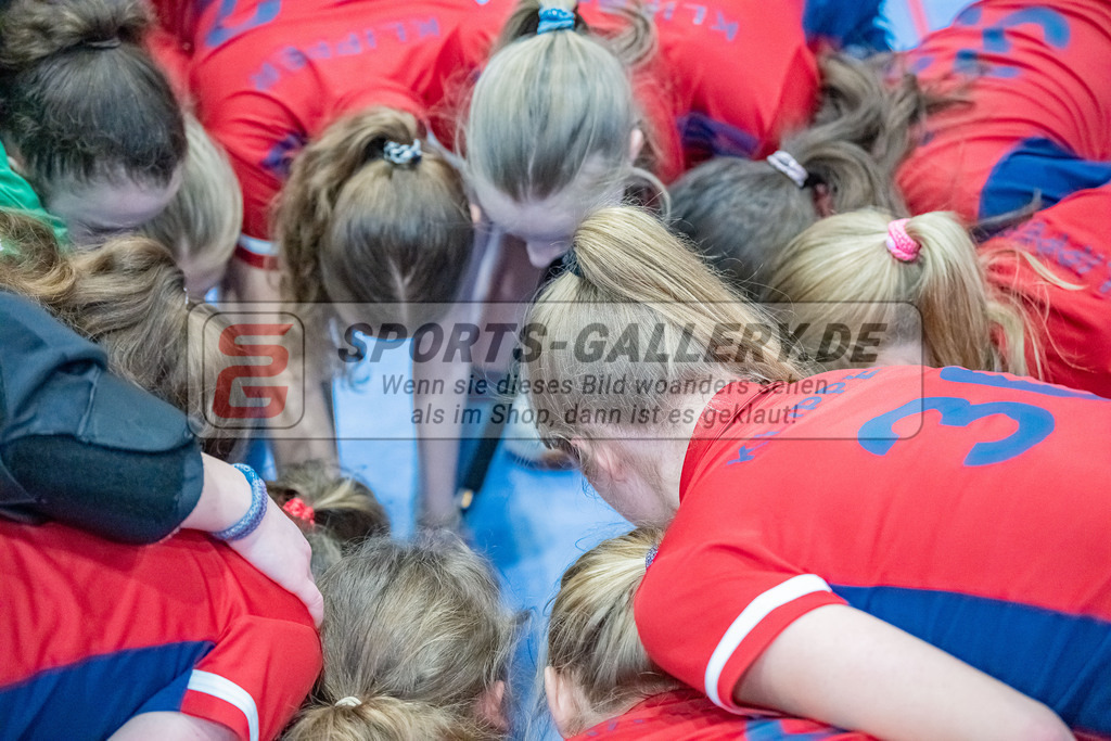 HK_20240303_109217 | Spiel um Platz 3 Deutsche Meisterschaft WU16 am 3.3.2024 Halle DHC, Düsseldorf ,