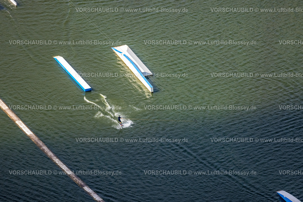 Hamm230900552 | Luftbild, Wasserski Hamm, Uentrop, Hamm, Ruhrgebiet, Nordrhein-Westfalen, Deutschland