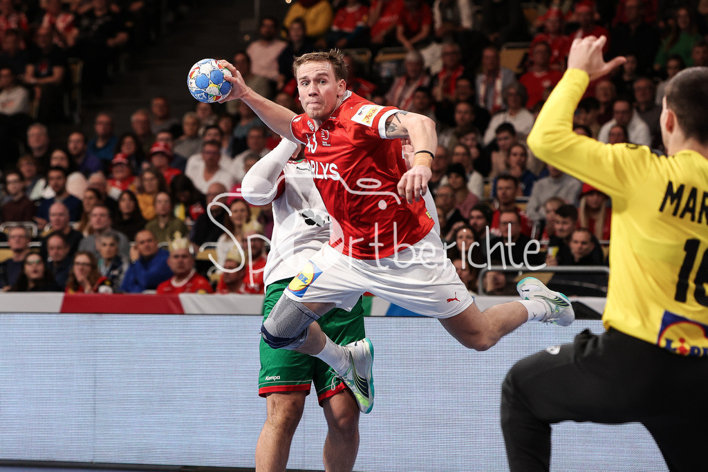 Dänemark - Portugal | Simon Bogetoft PYTLICK (DEN #43) trifft fuer sein Team gegen Portugal