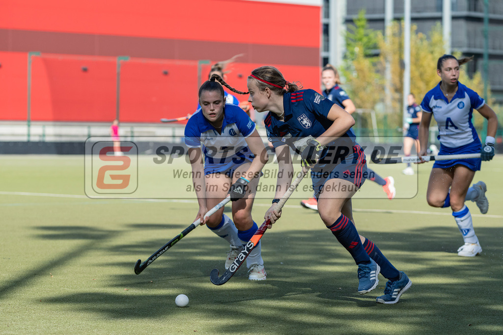 HK_20231007_105111 | 1.Bundesliga Damen Düsseldorfer HC - Großflottbeker THGC am 7.10.2023 DHC, Düsseldorf , Friederike Heusgen ( Düsseldorfer HC #8 )