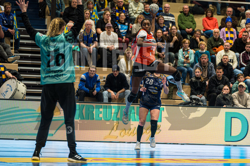Handball I Frauen I Saison 2025-2026 I Bundesliga I Buxtehuder SV - HSG Blomberg-Lippe | CONTRAST ZERØ MEDIA - Realisiert mit Pictrs.com