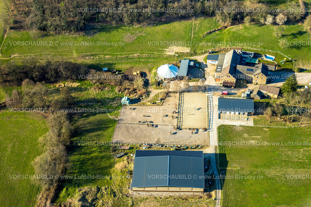 Herdecke260304188 | Luftbild, Reiterhof Gut Kermelbach, Im Bruch, Westende, Herdecke, Ruhrgebiet, Nordrhein-Westfalen, Deutschland