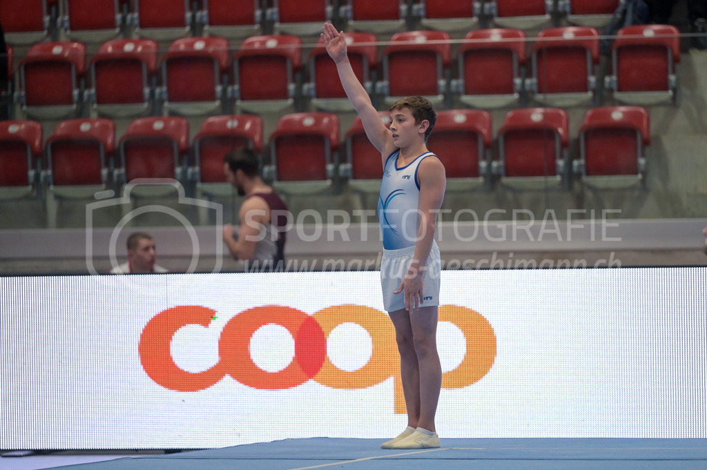 Schweizer Meisterschaften Kunstturnen Mannschaften Männer (A) - 22. November 2025 | Schweizer Meisterschaften Kunstturnen Mannschaften Männer (A)AXA Arena, WinterthurBild: Sportfotografie Markus Aeschimann | www.markus-aeschimann.ch - Realisiert mit Pictrs.com