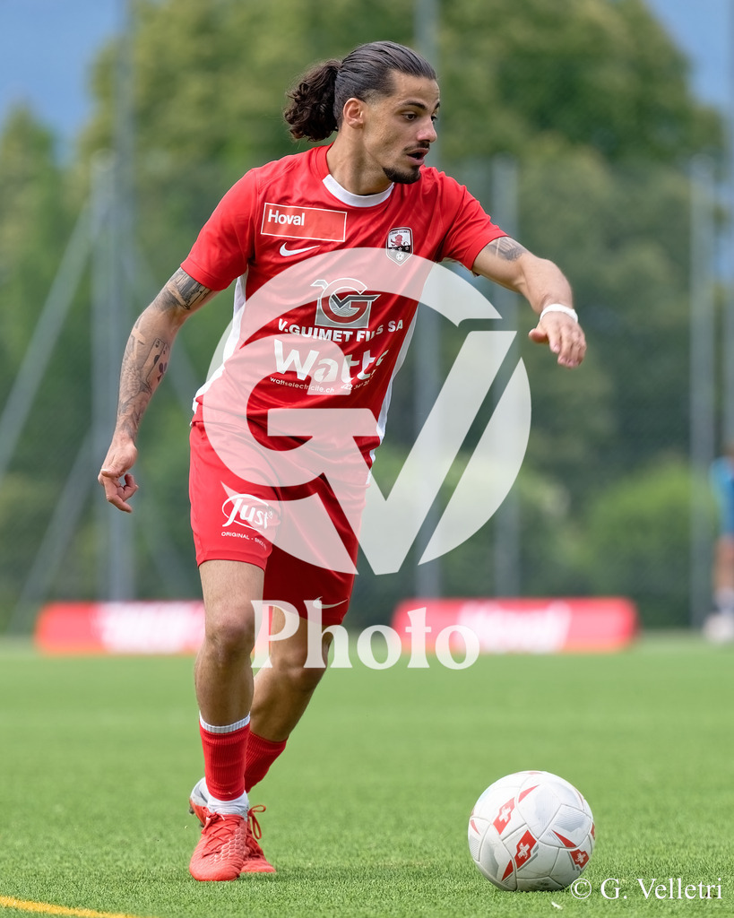 Promotion League - FC Grand-Saconnex v FC Luzern U-21 | during the Promotion League game between FC Grand-Saconnex and FC Luzern U-21 at Stade du Blanché in Grand-Saconnex, Switzerland