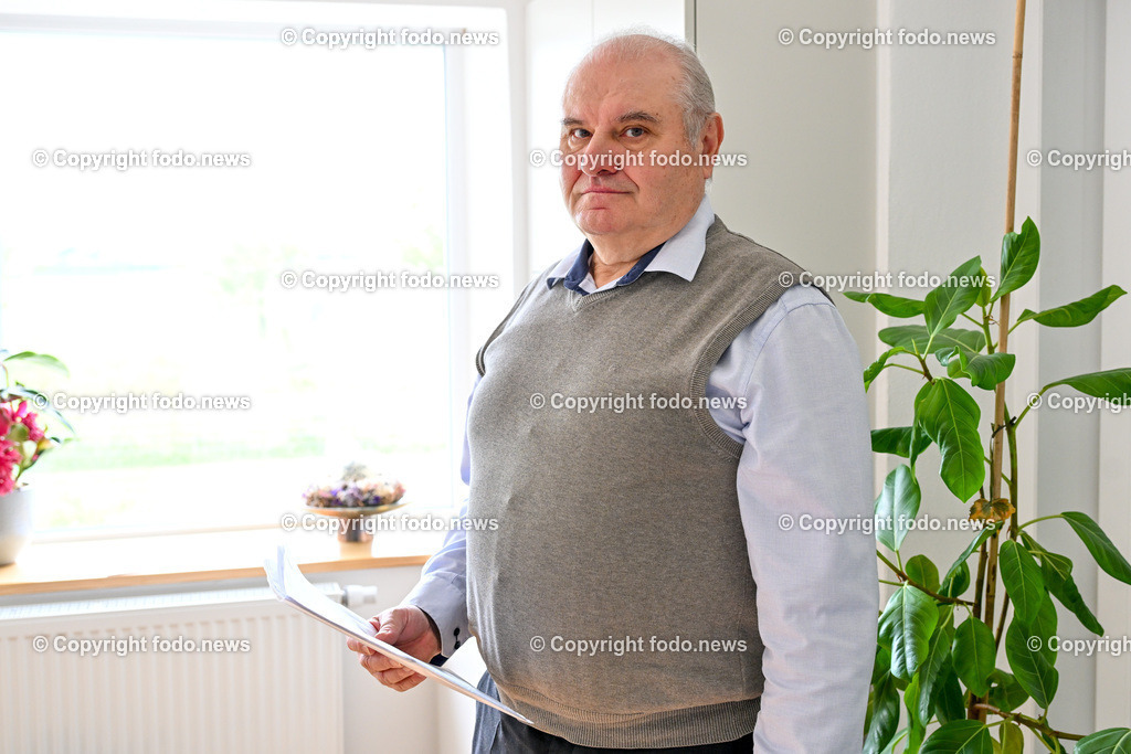 Franz Gartner_ Herzinfarktpatient_ 23.04.2024-7 | 23.04.2024, Perg, AUT, Franz Gartner, im Bild Franz Gartner (Herzinfarktpatient)