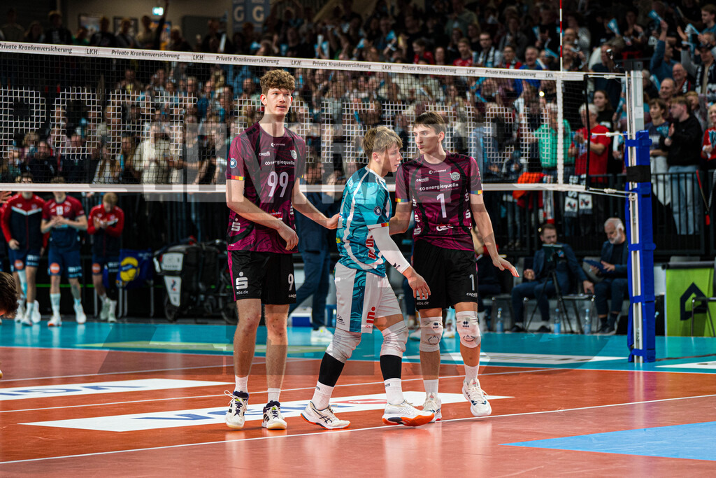 Volleyball I Herren I Saison 2025/2026 I Volleyball Bundesliga I 4. Spieltag I SVG Lüneburg - Energiequelle Netzhoppers KW | CONTRAST ZERØ MEDIA - Realisiert mit Pictrs.com