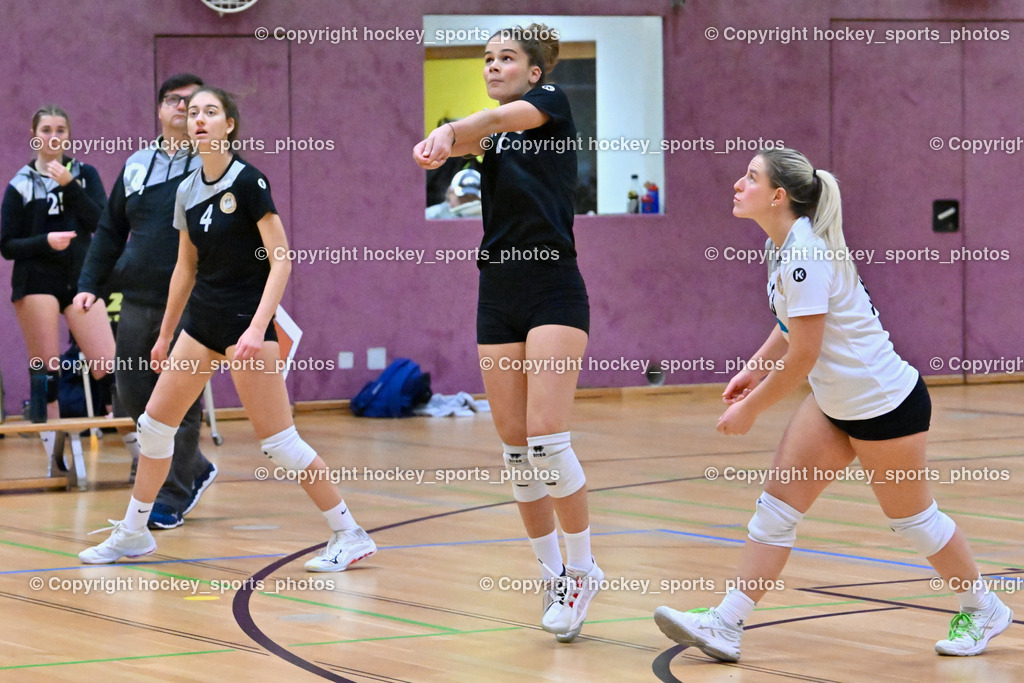 ASKÖ Volley Eagles vs. VC Raiffeisen Dornbirn 26.11.2022 | #13 BEBEKAJLO Vanessa, #7 FANIC Nada, #4 PICHLER Verena